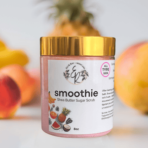Smoothie, Tropical Shea Butter Sugar Scrub, Eli & Rai