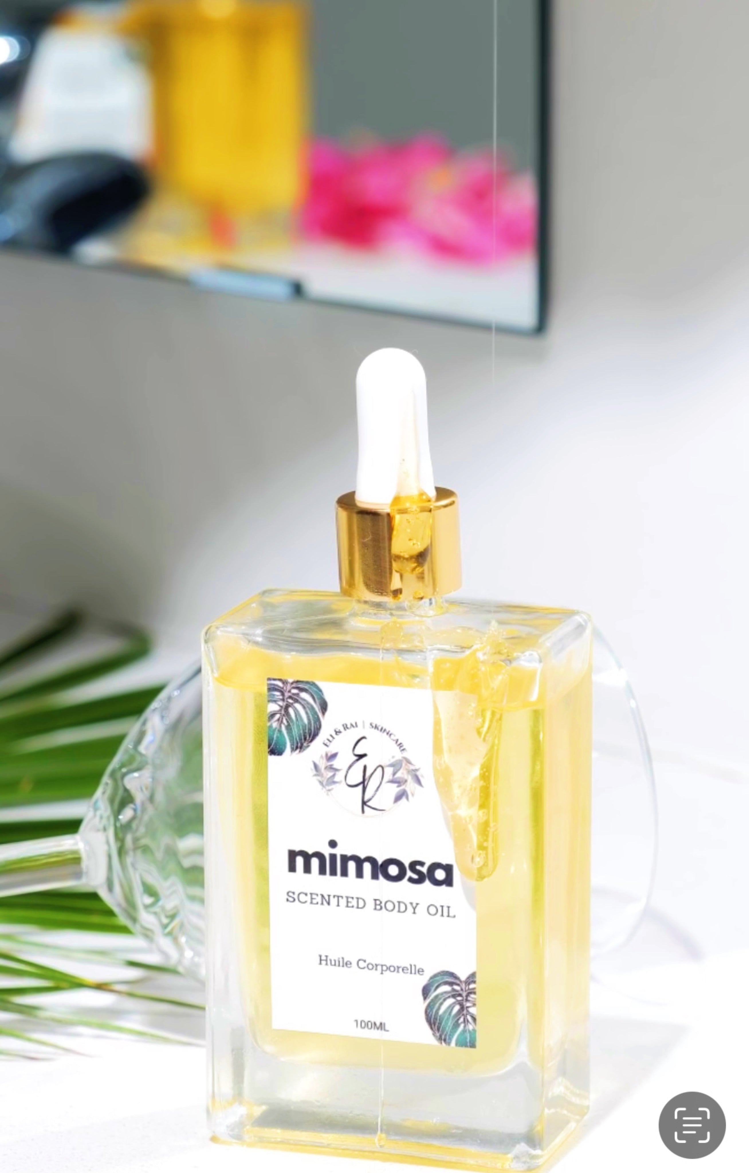 Mimosa Scented Body Oil - Eli & Rai