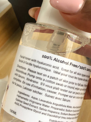 Lavender, Chia and Quinoa Toner (Dry, Normal and Combination Skin) - Eli & Rai