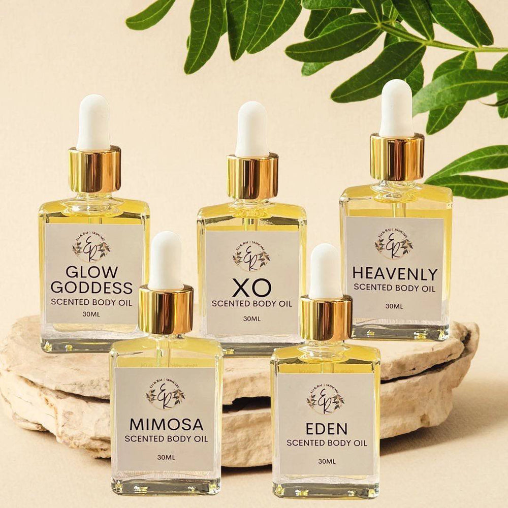 5 Body Oil Sample Set - Eli & Rai