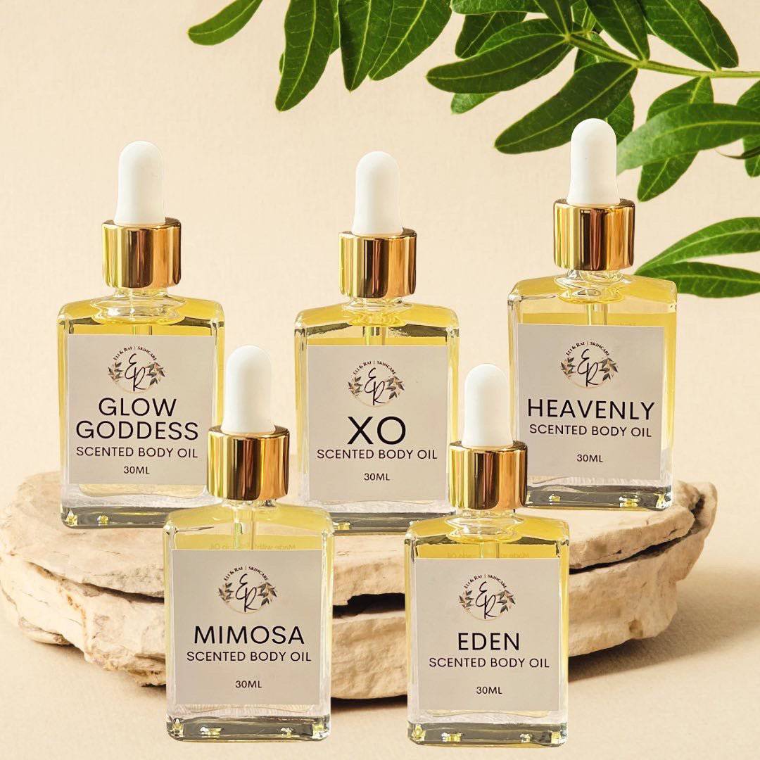 5 Body Oil Sample Set - Eli & Rai
