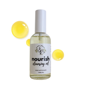 Nourish Cleansing Oil (with Sweet Almond Oil & Grapefruit) - Eli & Rai